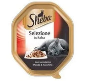 SHEBA SELEZIONE GATTO PATÈ DI MANZO E TACCHINO 85 GR OKX