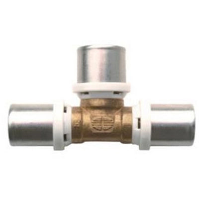 RACCORDO A TEE IBP A PRESSARE PER MULTISTRATO- Diam. 20x20x20- IBP- pezzi 1