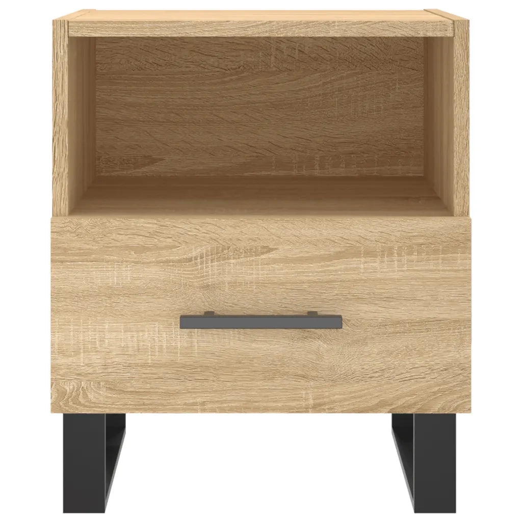 Comodino Rovere Sonoma 40x35x47,5 cm in Legno Multistrato 827490