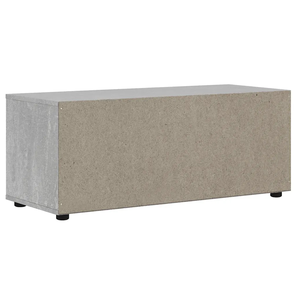 Mobile TV VISNES Grigio Cemento 100x40x38 cm Legno Multistrato 4108294