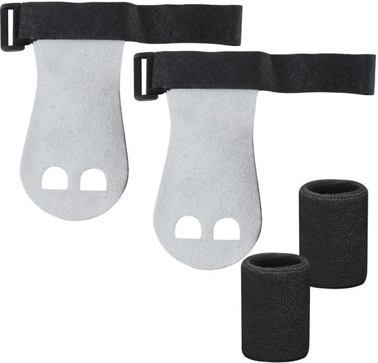 Manubrio Proteggi Mano Adattabile - Manubri per Ginnastica - Assorbimento Shock - Antiscivolo - Evaporazione Umidità - Dita Ergonomiche - Manubri per Ginnastica per Mano