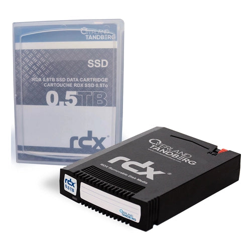 Overland-tandberg 8665-rdx supporto di archiviazione di backup cartuccia rdx 500 gb