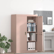Armadio Rosa 90 x 40 x 140 cm Acciaio