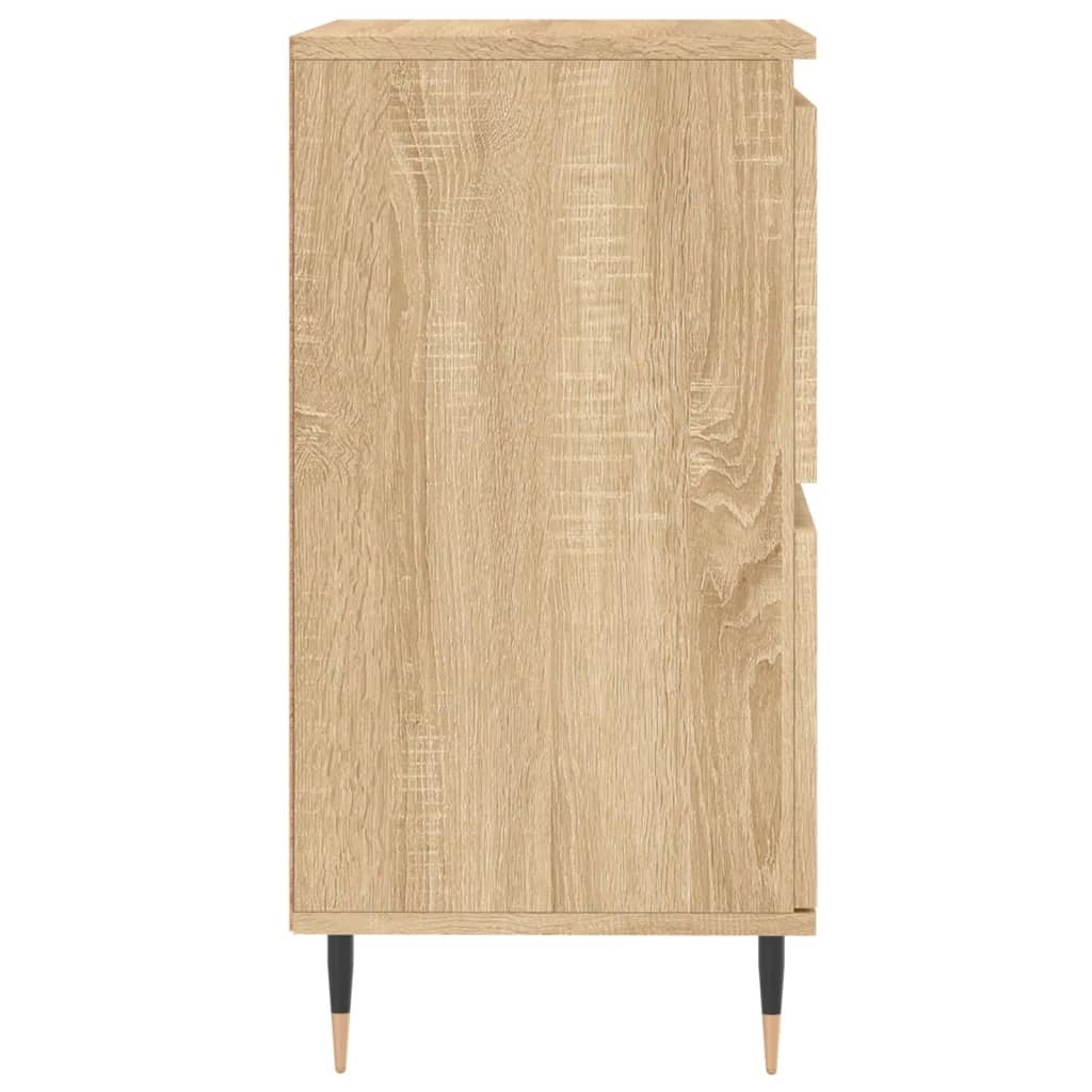 Buffet credenza cassettiera armadio mobile contenitore organizer per cucina soggiorno salotti 3 pezzi legno ingegnerizzato Sonoma marrone 02_0037113
