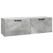 Mobile Porta TV da Muro Grigio Cemento 98 x 31 x 30 cm