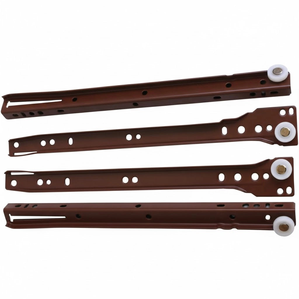 GUIDE PER CASSETTI 35 cm - Marrone