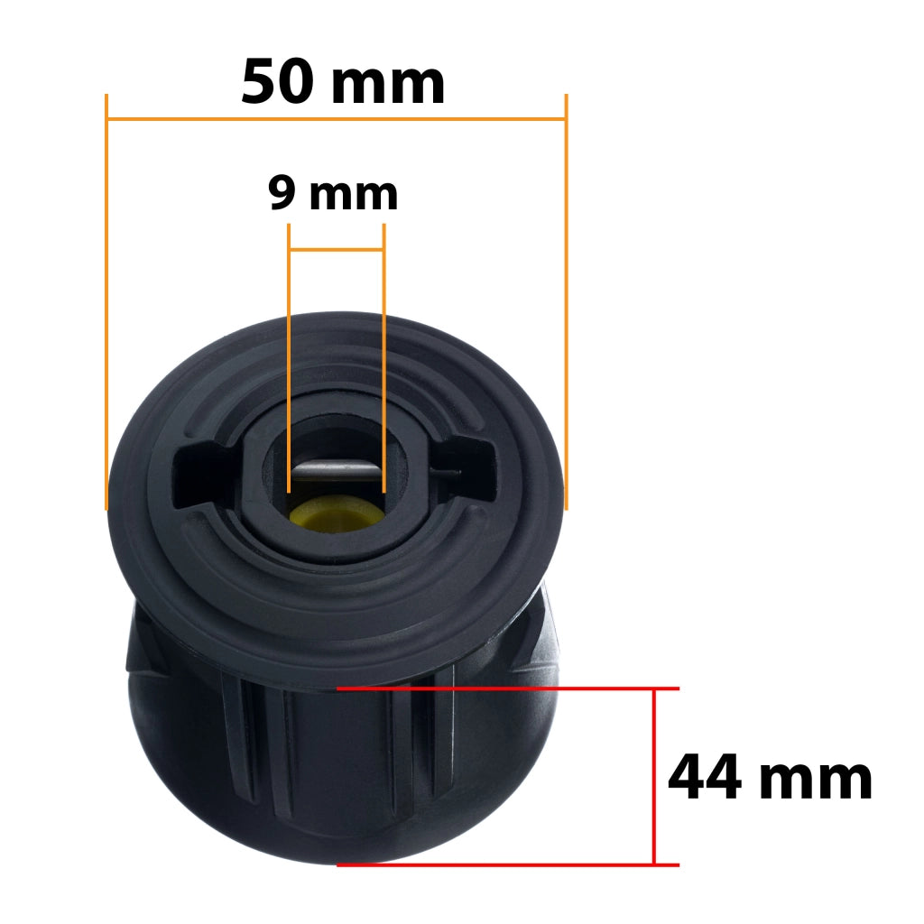 Tubo Alta Pressione 15m di Ricambio compatibile con Idropulitrice Kärcher K2–K7 – Click Connect, Nylon, 200 Bar, 60°C
