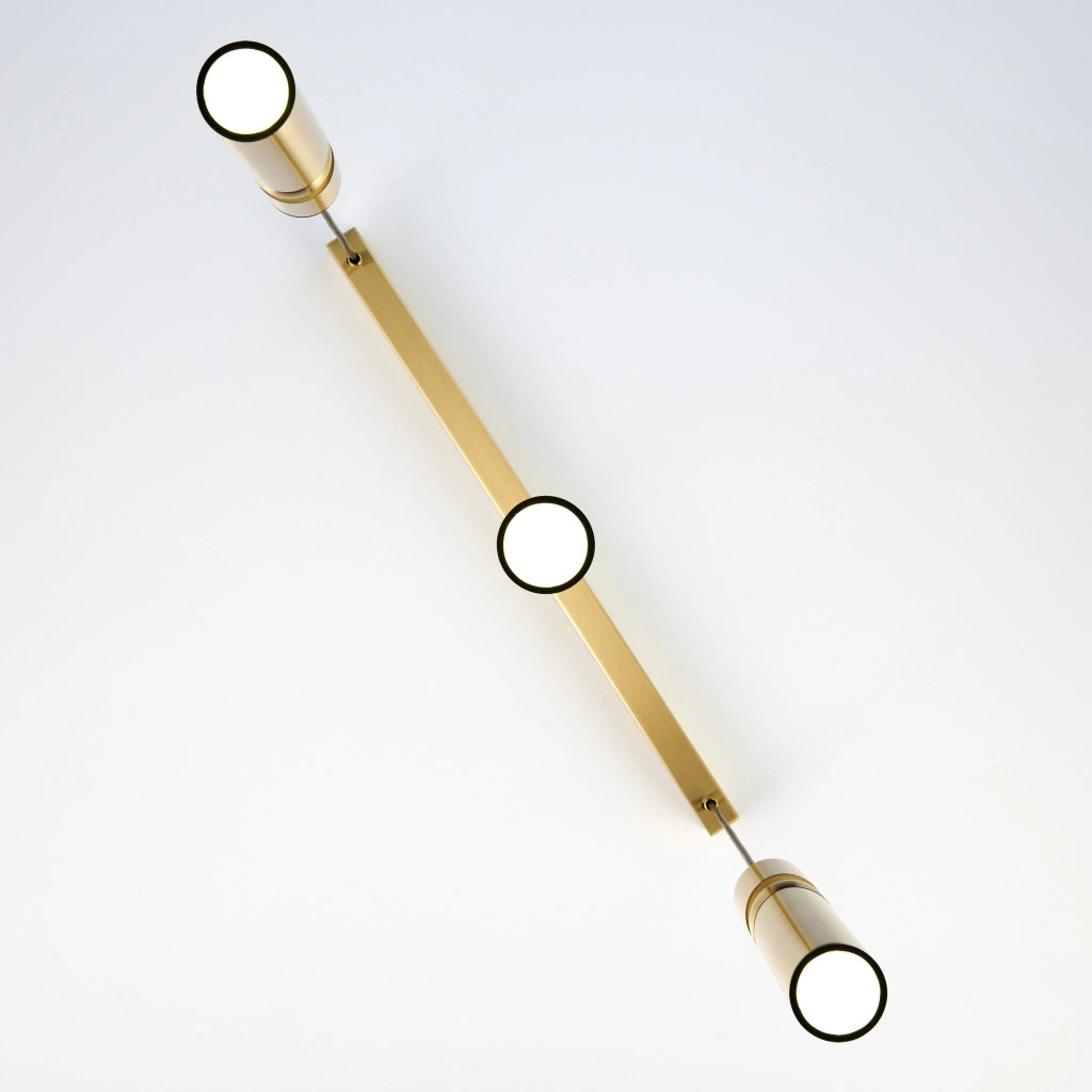 Lampada a sospensione ALAS Jupiter oro 60cm 3xGU10