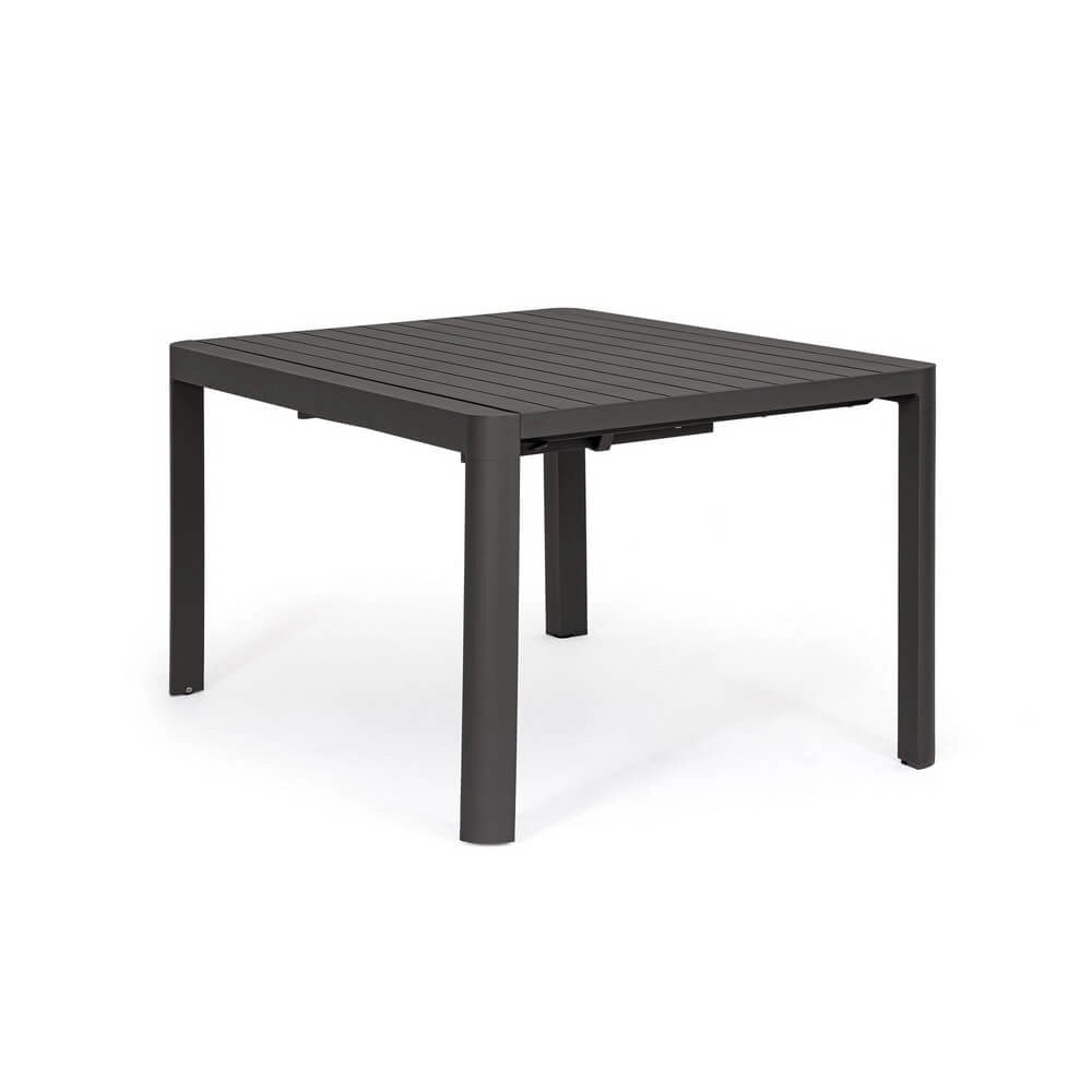 Tavolo da Giardino Allungabile in Alluminio 149x149 cm - HIDDEN
