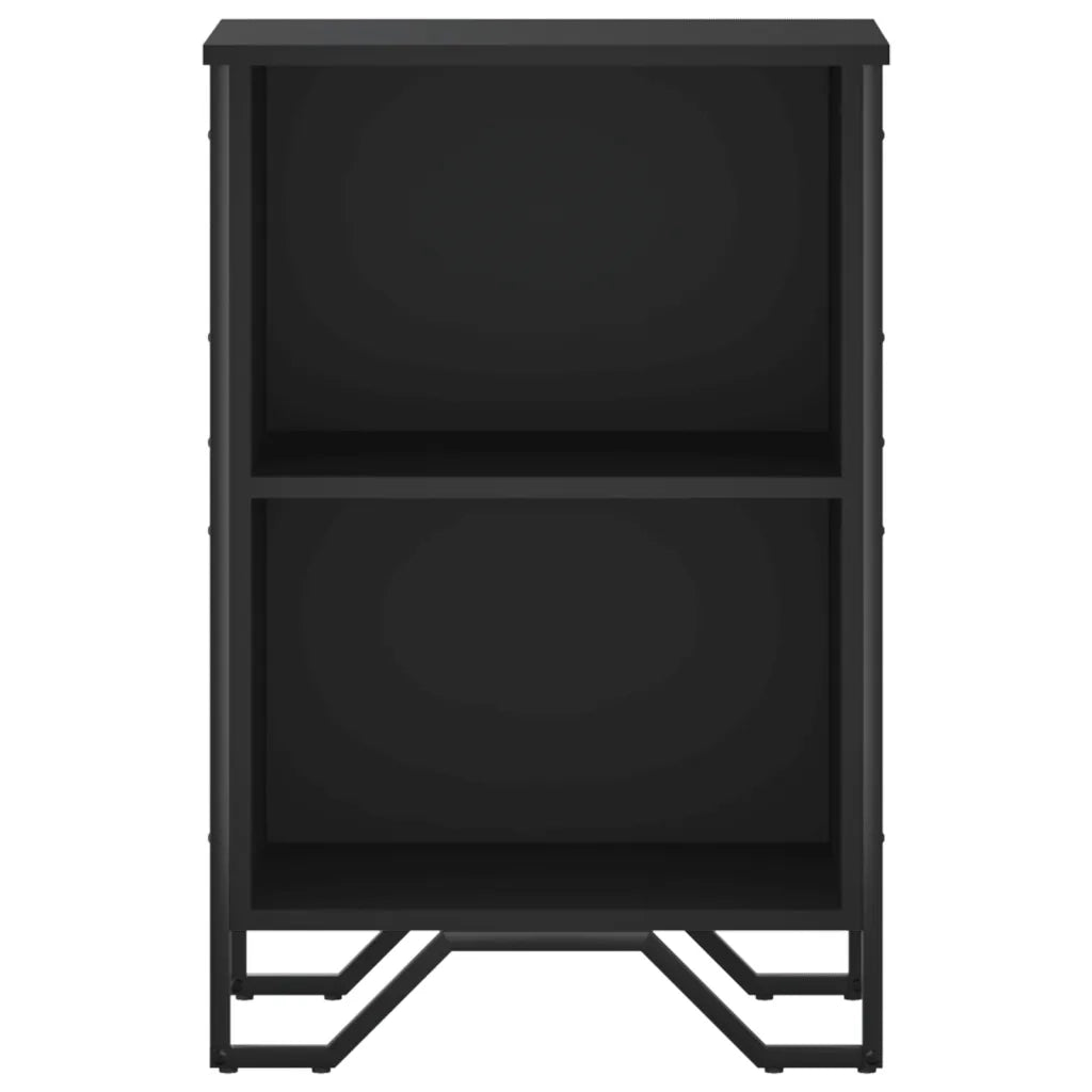 Libreria Nera 50x31x74,5 cm in Legno Multistrato