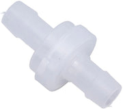 Valvola di ritorno singola 7,9mm - PP plastica - resistente alla corrosione - alta temperatura - alta pressione - valvola di stop per acqua