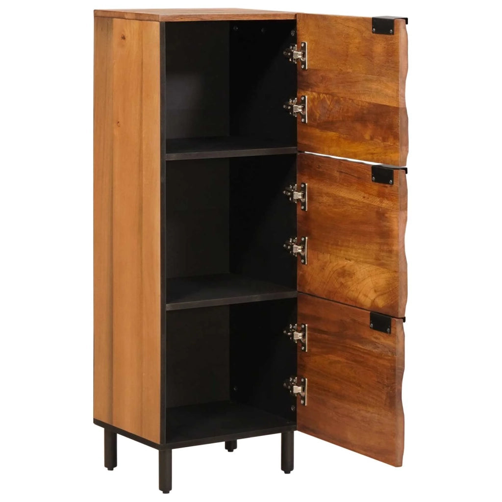 Credenza con porta Finitura Marrone Acacia 40 x 33 x 110 cm 4017929