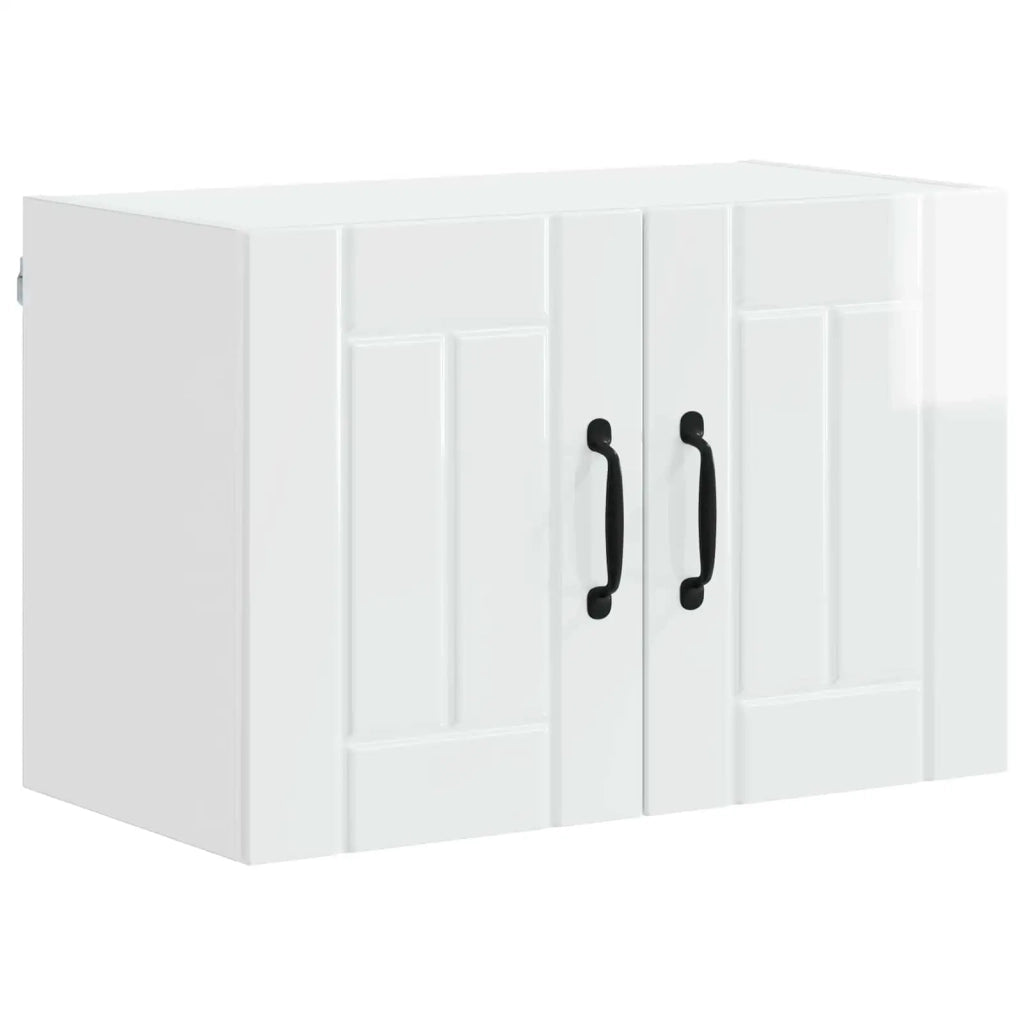 Pensile cucina con porta Lucca Bianco Lucido 60 x 31 x 40 cm 884922