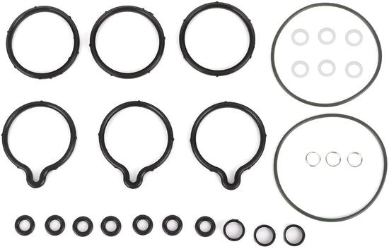 Set di riparazione pompa alta pressione - O-ring - Gomma - Sostituzione - Adatto per Lancia/Iveco - Tipo di articolo 0445010002 - Set di sigillaggio