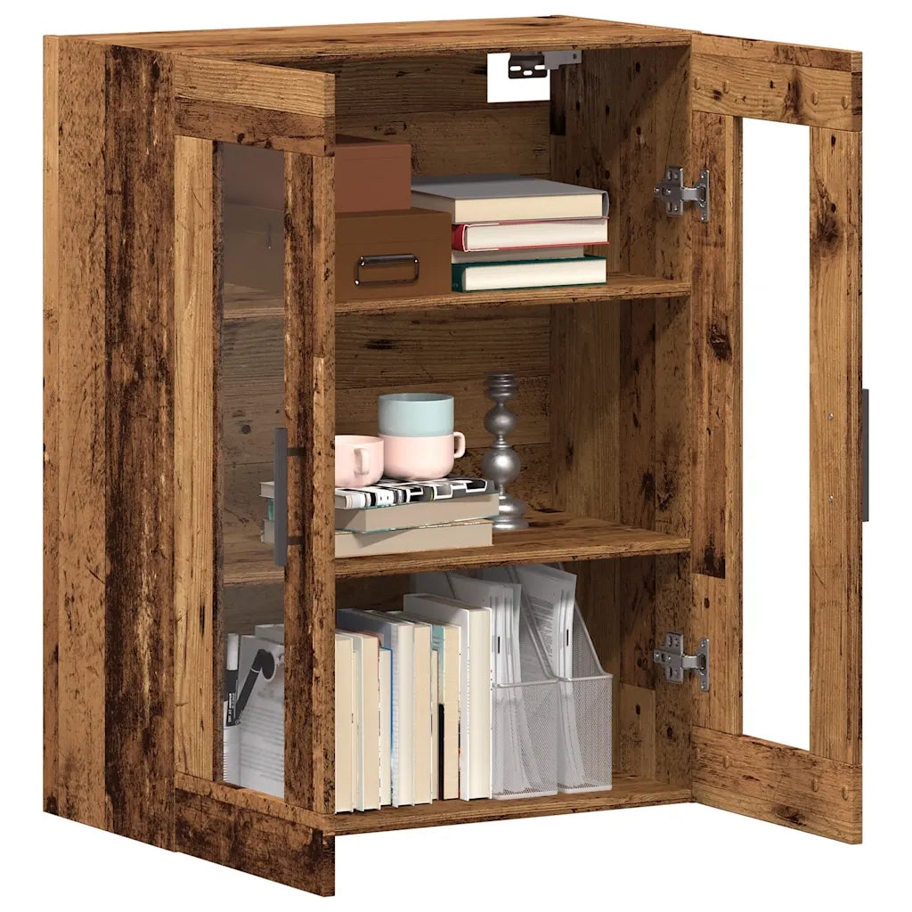 Credenza-Buffet-Armadio da cucina Legno Antico 69,5x34x90 cm in Legno Multistrato 315923
