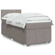 Giroletto a Molle con Materasso Tortora 80x200 cm inTessuto 3286899
