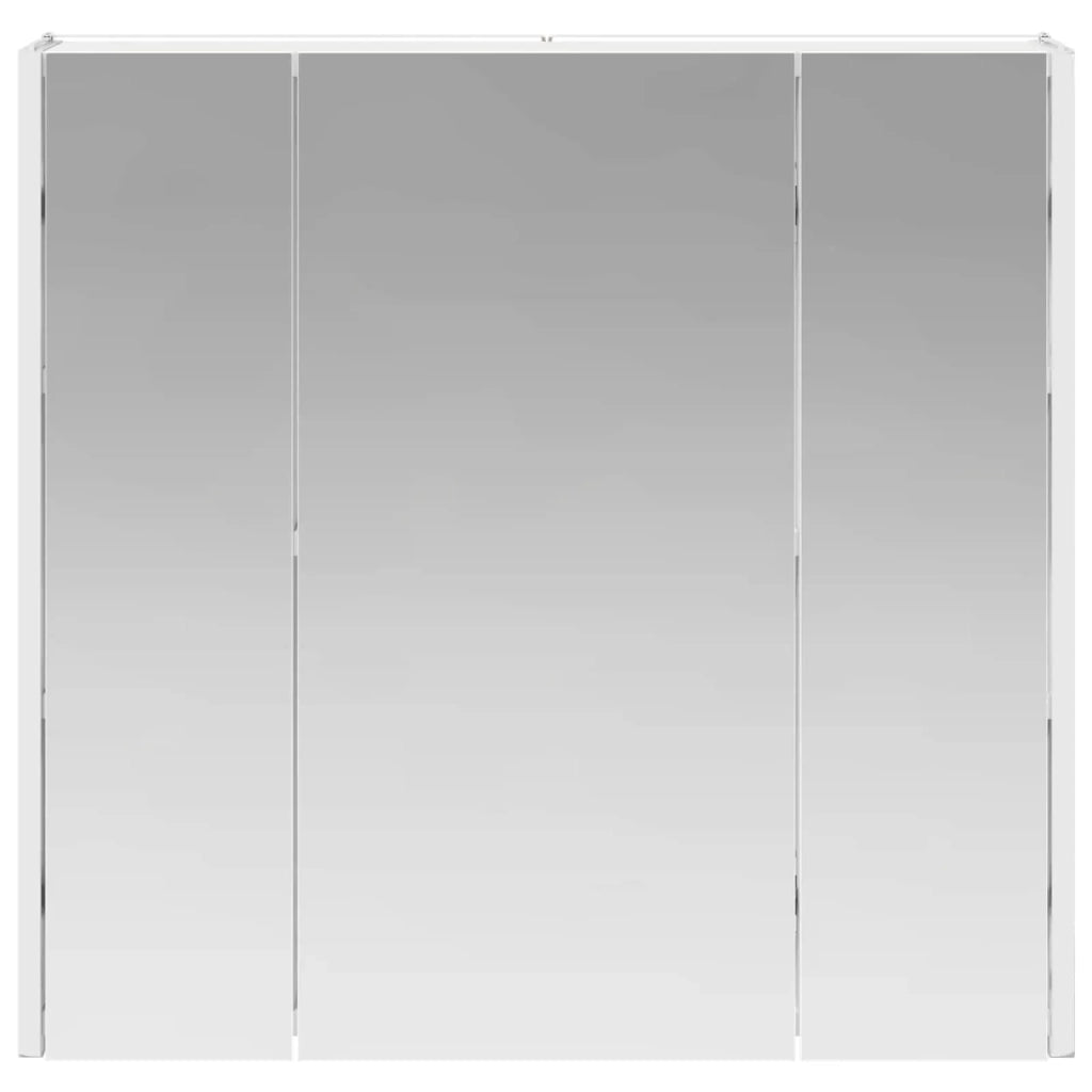 Mobiletto per specchio da bagno Bianco 63,5 x 15,5 x 60,5 cm