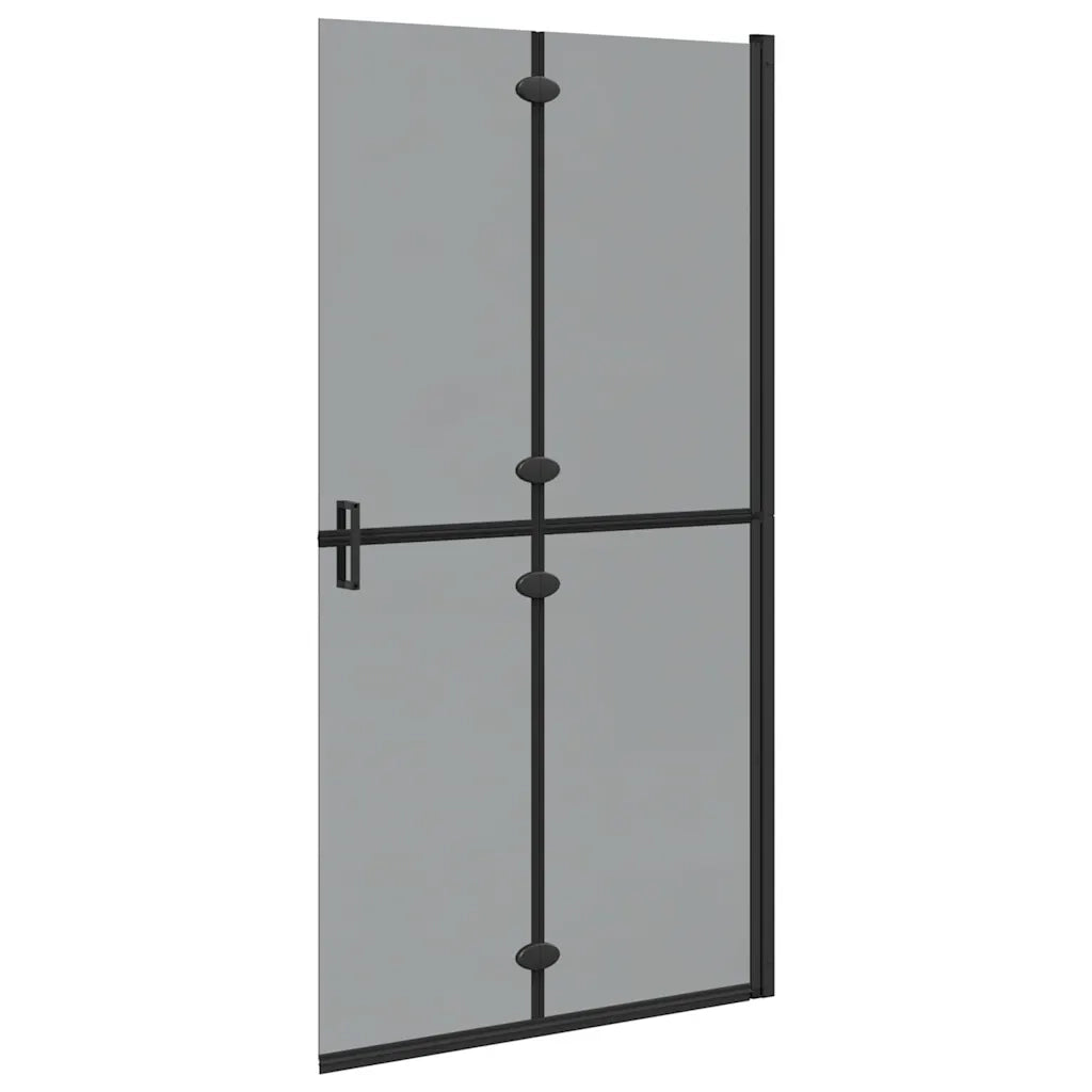 Parete doccia walk-in Nero 100 x 6,5 x 190 cm CFW6036916