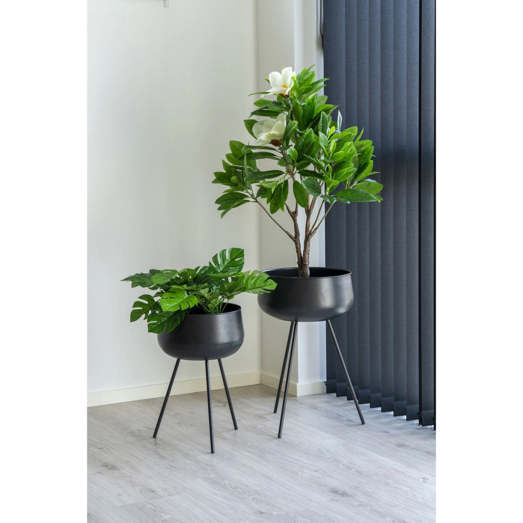 Pianta Artificiale Monstera, Verde, Polietilene, 40x40x45 cm