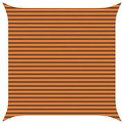 Vela Parasole | Telo Ombra | Vela da ombra solare Arancione e Marrone 4 x 4 m