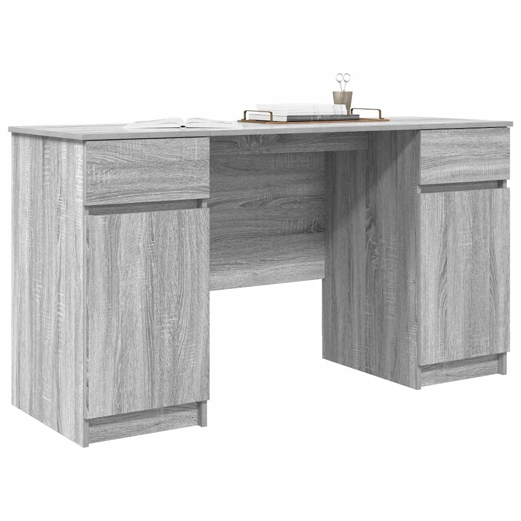 Scrivania Grigio sonoma 140 x 49 x 76 cm Legno multistrato 3328512