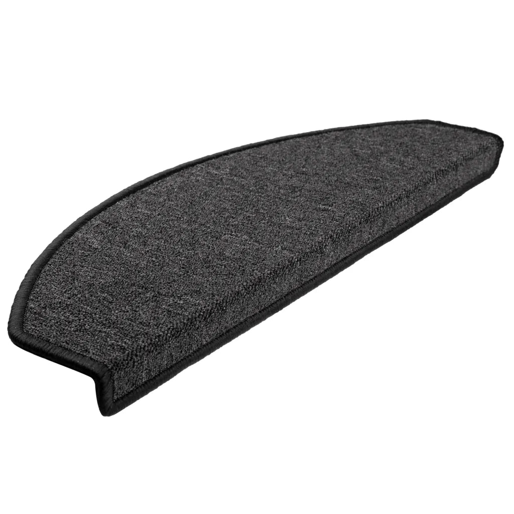 Tappetini per Scale 15 pz Antracite 65x24x4 cm cod mxl 71074