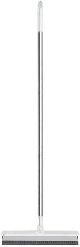 Tegelschrobborstel per effettiva pulizia a profondità - Piumino per pavimenti multifunzionale - Materiale: plastica/Acciaio inossidabile - Peso leggero - Dimensioni 106x23cm