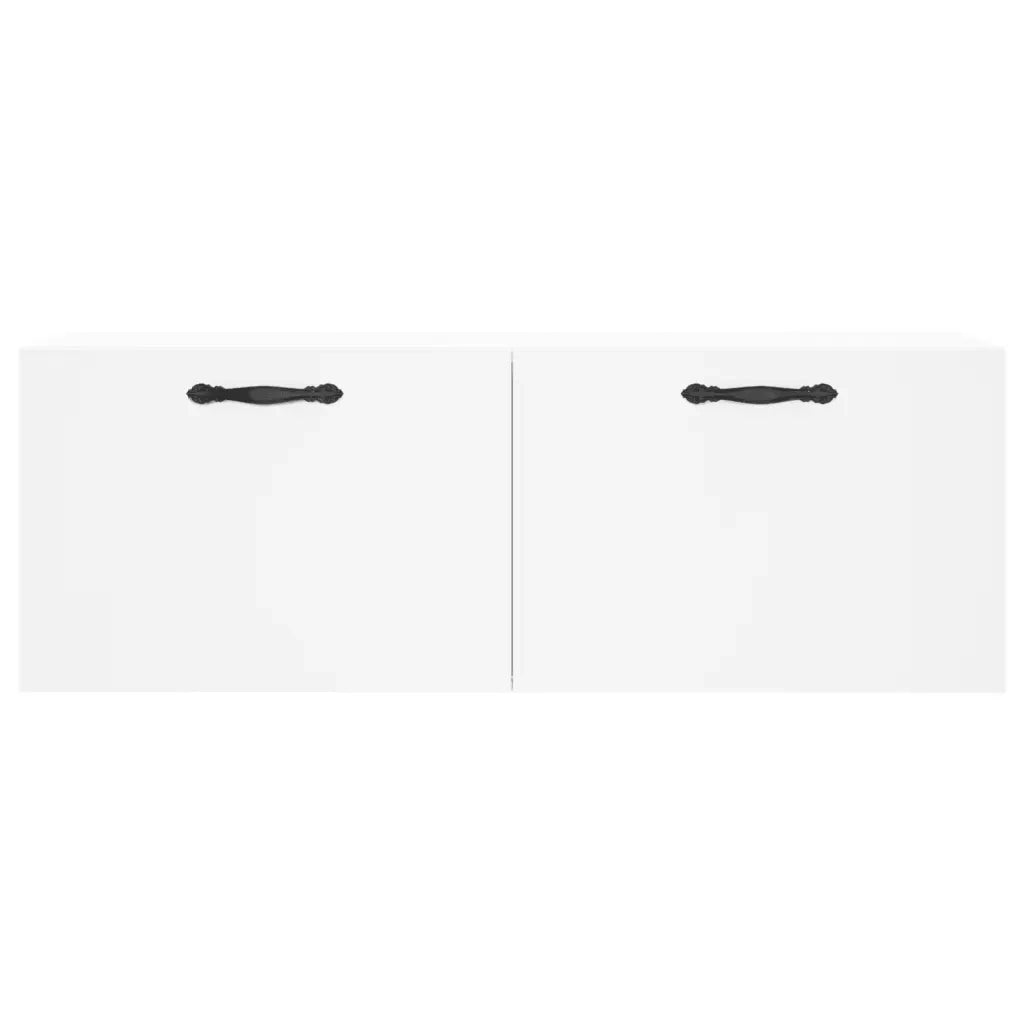 Mobile a Parete Bianco 100x36,5x35 cm in Legno Multistrato 830124