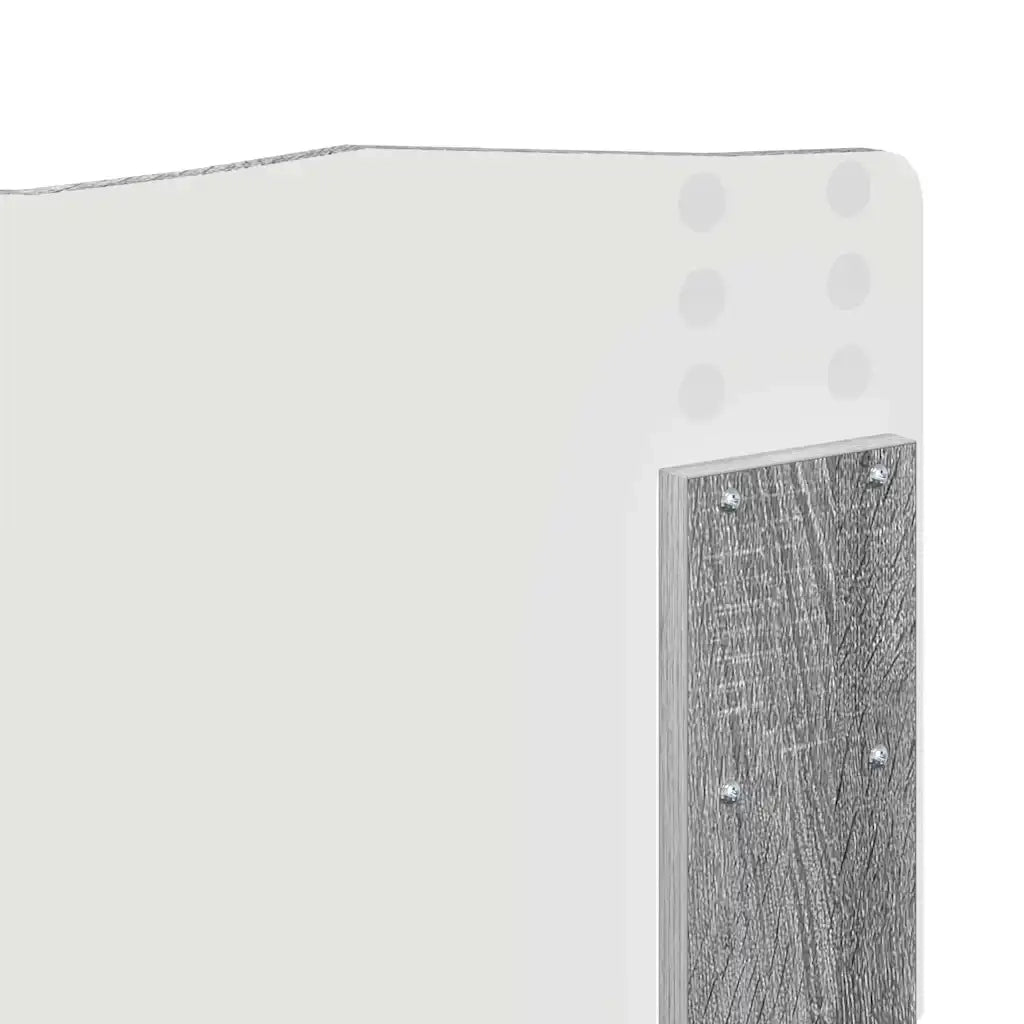 Testiera-Testata-Testiera Decorativa Grigio Sonoma 150 cm Legno multistrato 513328