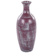 Vaso da fiori in terracotta marrone 57 cm stile invecchiato soggiorno camera da letto
