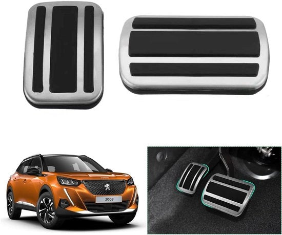 Pedali per gas e freni - Peugeot 208 2008 P24 P21 coperture pedali piastra di copertura pedane [trasmissione automatica]