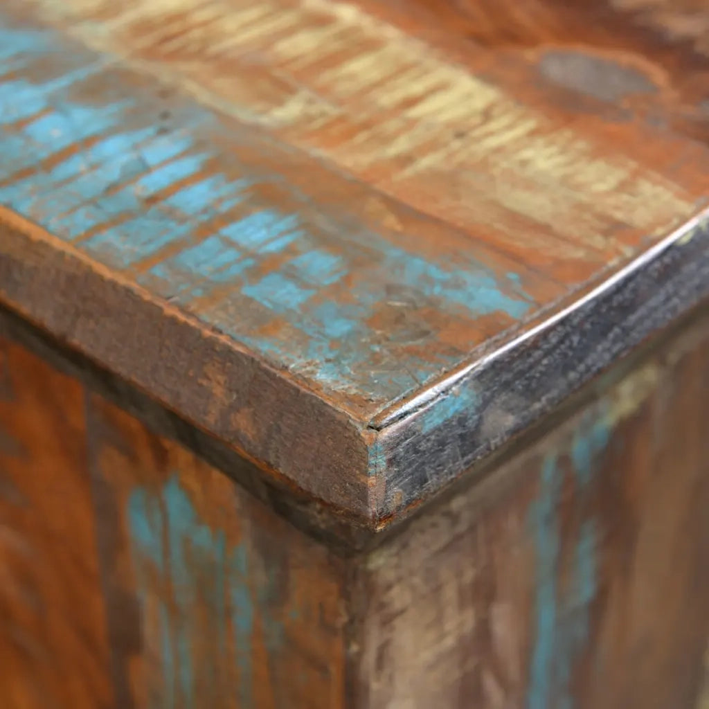 Sgabello in Legno Massello di Recupero 240951