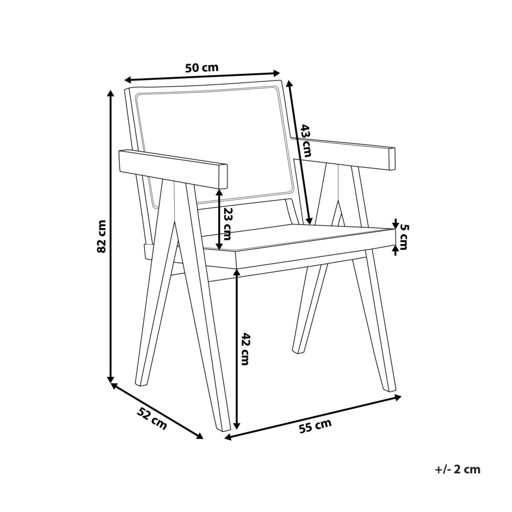 Sedia da pranzo naturale mogano legno chiaro rattan schienale minimalista soggiorno sala da pranzo