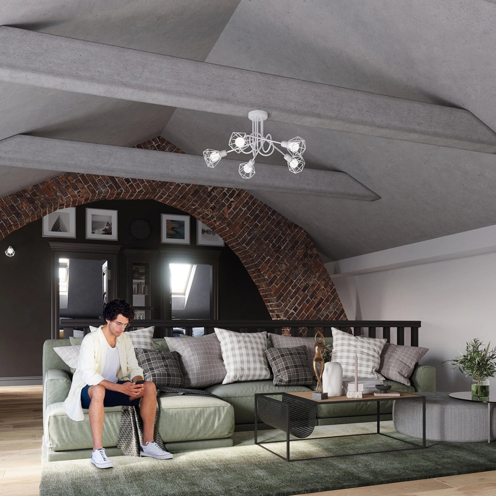 Lampada da soffitto ARTEMIS 2 bianco