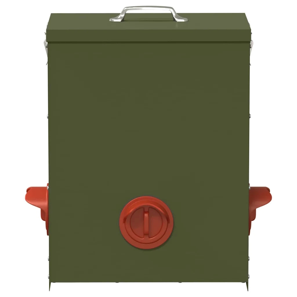 Feeder per pollo Verde oliva 32,5 x 20,5 x 43 cm CFW8747169