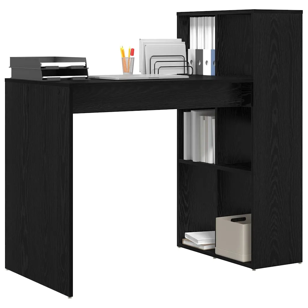 Scrivania Rovere Nero 108 x 55 x 103.5 cm Legno multistrato 869459