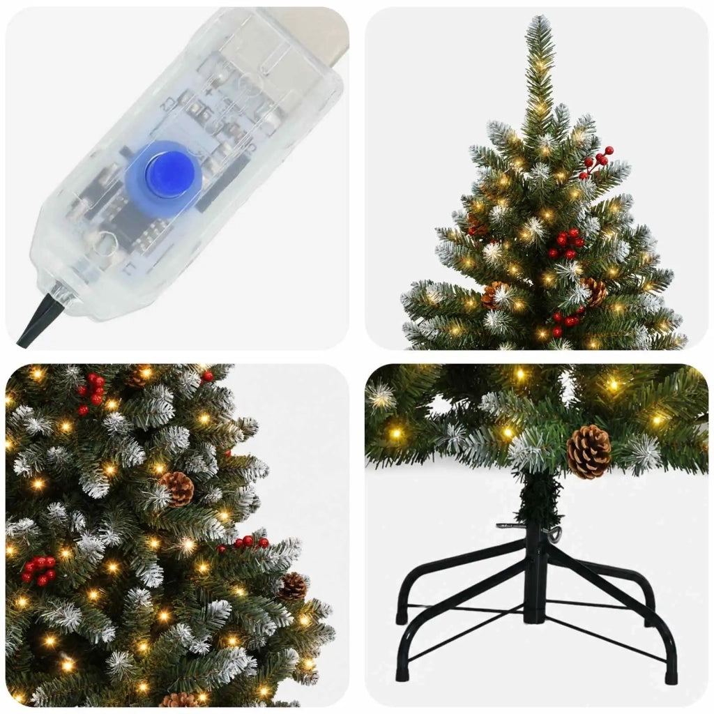 Albero di Natale Artificiale con Rami Pieghevoli 300 cm 42054597