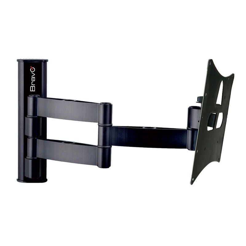 BRAVO LCD 10 - STAFFA A MURO A 3 SNODI PER TV 23"/40" - MAX 20 KG - VESA 100/200