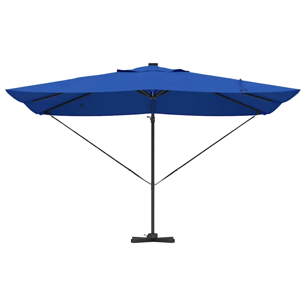 Ombrellone Azzurro 352 x 251 x 265 cm Poliestere e Alluminio 42003332
