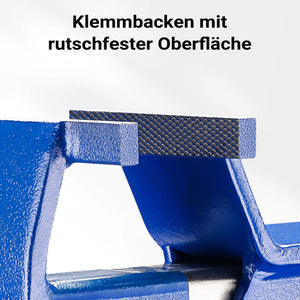 Morsa da banco fissa, ganasce 125 mm, serraggio 80 mm, Morsa da officina