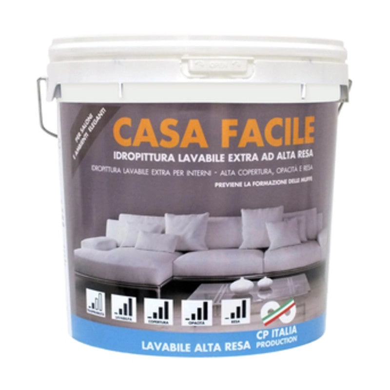 IDROPITTURA SUPERLAVABILE CASA FACILE 14 L  1 PZ