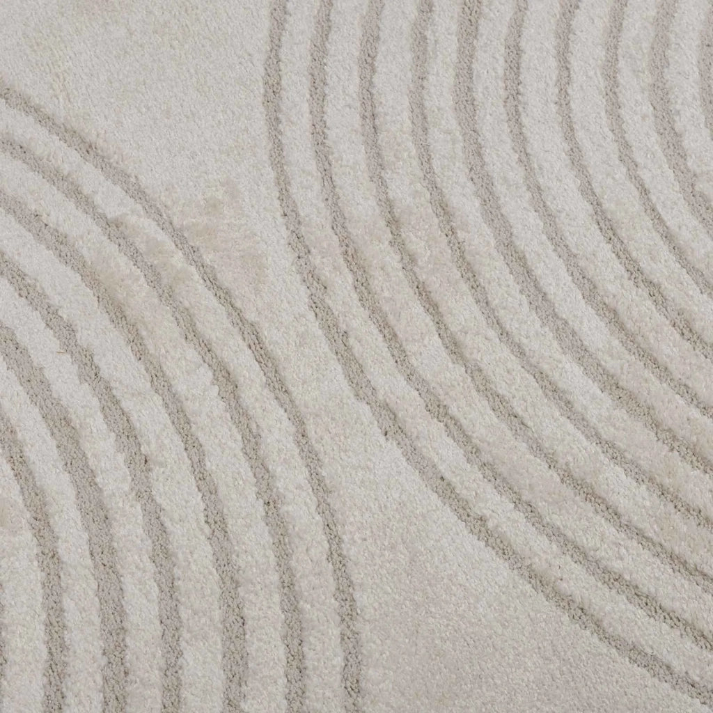 Tappeti per area GALATI Crema 280 x 200 cm Poliestere