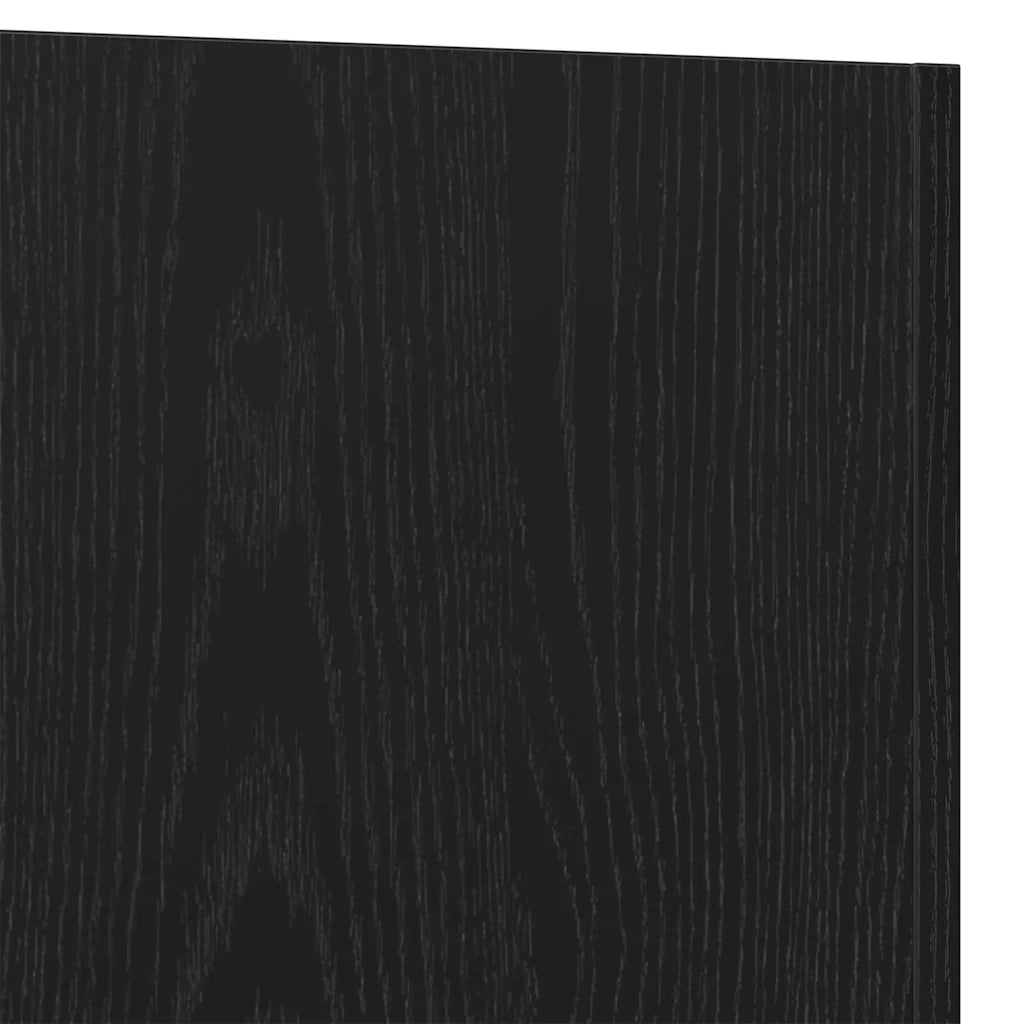 Scatola per vasi Rovere Nero 40 x 40 x 40 cm Legno multistrato CFW3744040
