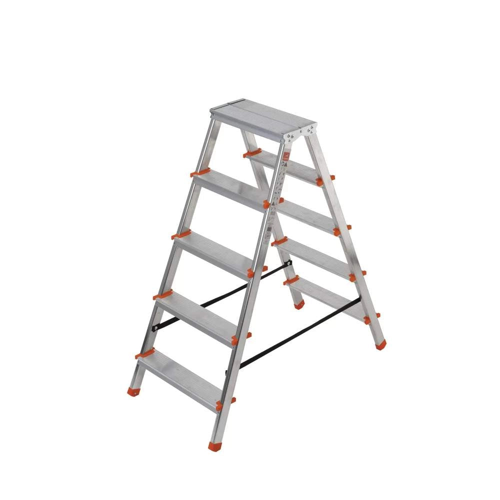 Scala a Doppia Salita in Alluminio Stylo Gierre Formato: 5 gradini