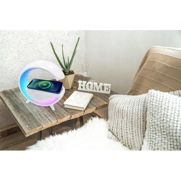 Altoparlante Bluetooth v5.3 con Luce LED e Ricarica Wireless, TX-264