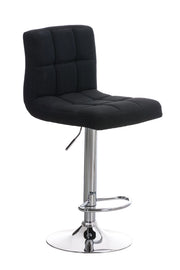 Sgabello Peru Stoffa nero