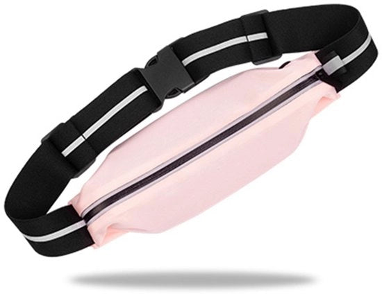 Heuptas unisex, heuptas per uomo e donna, heuptas leggeri per viaggi, camminate, jogging con telefono, portafoglio, tessere, rosa