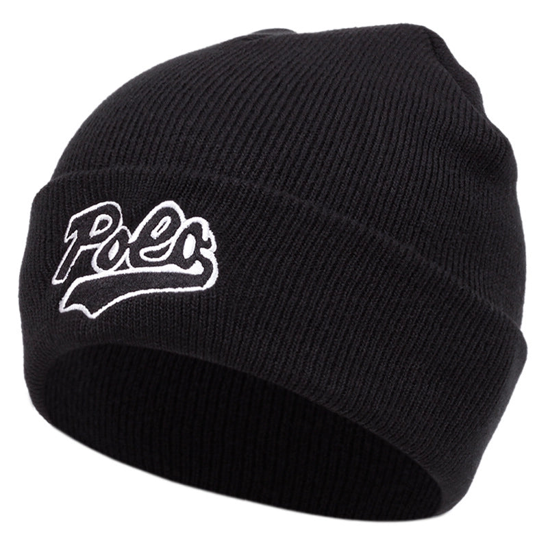 Cappelli ricamati POEA neri