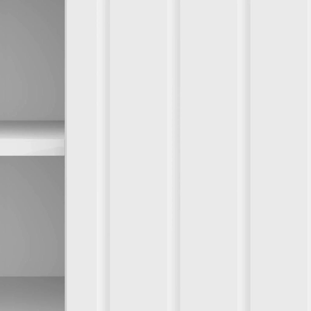 Mobile TV-Credenza per TV Bianco Lucido 102 x 34,5 x 52 cm Legno ingegnerizzato