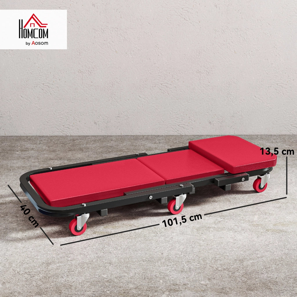 Tavolo pieghevole ¨C Zephmum ¨C Grigio 101.5x40x13.5 cm